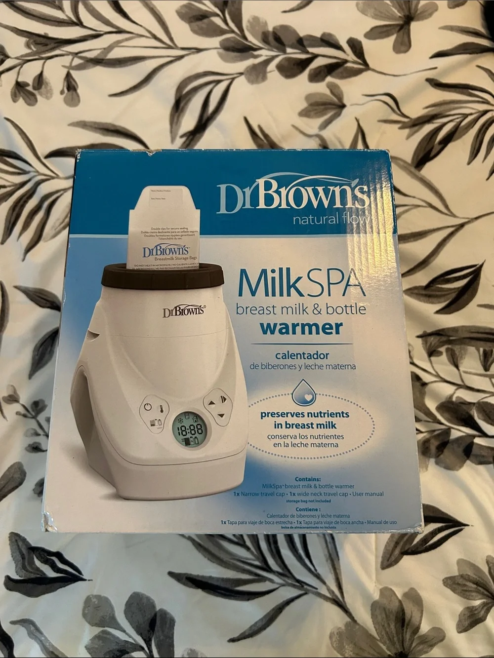 MilkSPA Breast Milk & Bottle Warmer - White